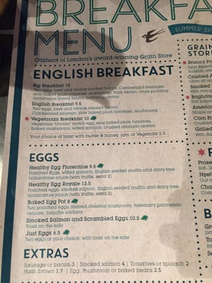 Menu photo 7 Grain Store Cafe & Bar Horley, WSX