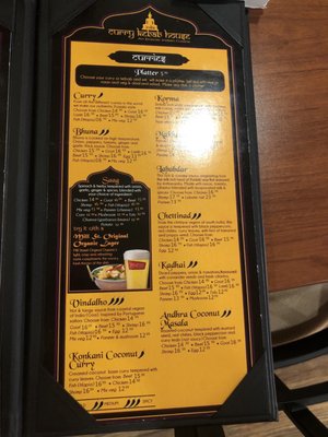 Menu photo 6 India Curry And Kebab House Ottawa, ON