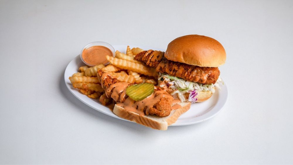 Food from Hotbox Chicken