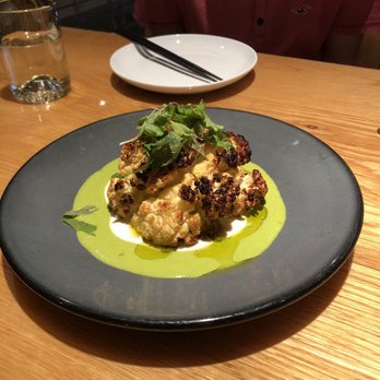 Kyu - Roasted Cauliflower and Goat Cheese - Asian Fusion Near Me - Miami, Florida Kyu - Roasted Cauliflower and Goat Cheese - Asian Fusion Near Me - Miami, Florida