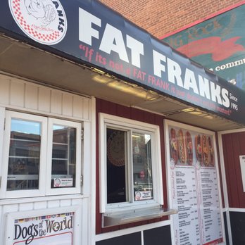 Fat Franks - the front of the restaurant - Hot Dogs Near Me - Edmonton, Alberta