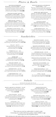 Menu photo 6 Tatte Bakery & Cafe | Reston Reston, VA