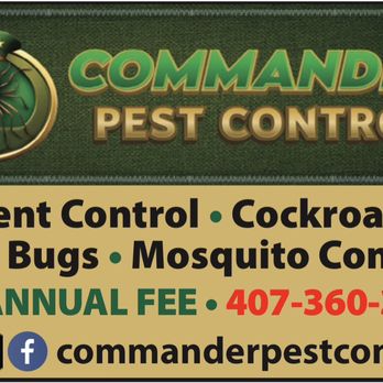 Commander Pest Control - !!Your Local Pest Solution!! - Pest Control Near Me