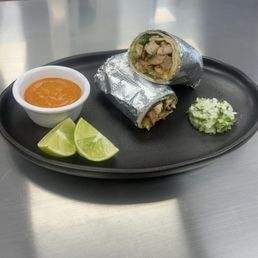 Chicken burrito
