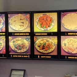 Yum's Restaurant - Menu board