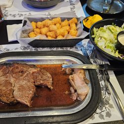 Michael’s Italian Restaurant - Valentine's Day prime Rib, salad, tots, bread & butter and cheese & crackers