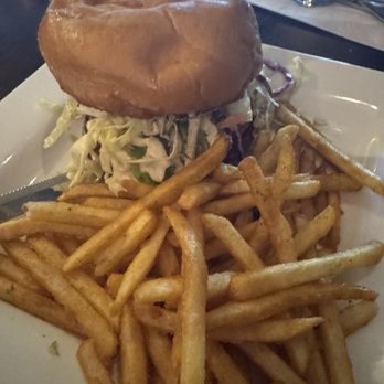 Moonstone Beach Bar & Grill - Carnitas torta and fries - Seafood Near Me - Cambria, California