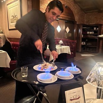The Derby - Adam was preparing the desserts for us it was lovely and delicious! - Steakhouses Near Me - Arcadia, California The Derby - Adam was preparing the desserts for us it was lovely and delicious! - Steakhouses Near Me - Arcadia, California
