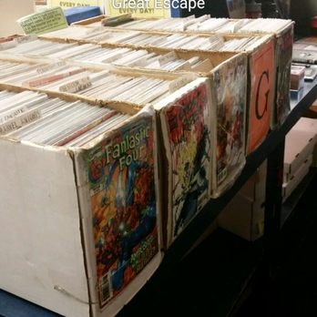 Great Escape - Lots of comic books, filed all throughout the store. - Comic Books Near Me - Louisville, Kentucky Great Escape - Lots of comic books, filed all throughout the store. - Comic Books Near Me - Louisville, Kentucky