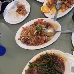 Prik king level 5 , sweet sour chicken and orange chicken Prik king level 5 , sweet sour chicken and orange chicken