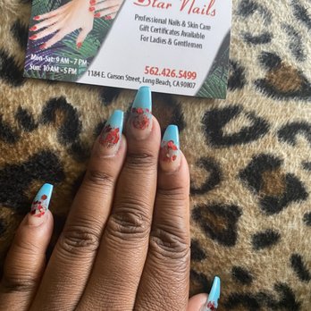 Star Luxury Nails - Love My full Set - Nail Salons Near Me - Long Beach, California