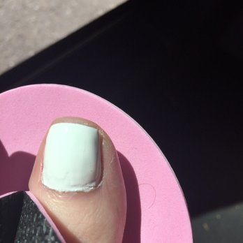Tana's Nail Salon - This is the final result of polish after asking the nail lady to fix it 6 times. Horrible place to go - Nail Salons Near Me - Danville, California Tana's Nail Salon - This is the final result of polish after asking the nail lady to fix it 6 times. Horrible place to go - Nail Salons Near Me - Danville, California