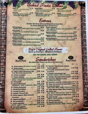 Menu photo 1 Ray's Real Pizza Hazlet, NJ Menu photo 1 Ray's Real Pizza Hazlet, NJ