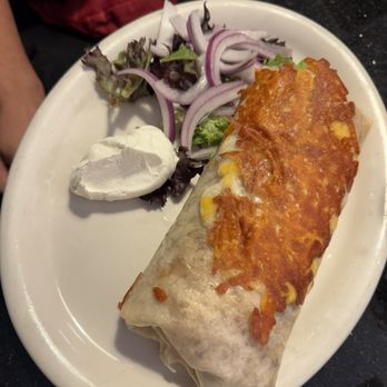 The Villager Coffee Shop - Sausage breakfast burrito - Coffee & Tea Near Me - Blue Jay, California