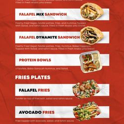 Falafel Express - Menu