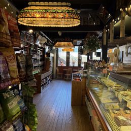 Inside the deli