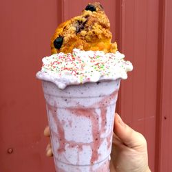 Abbott Farms - Blueberry Muffin milkshake of the week