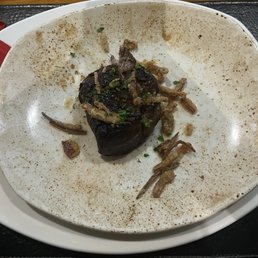 6oz Filet medium well ( slightly overcooked) 6oz Filet medium well ( slightly overcooked)