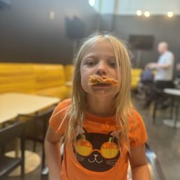 She loved her grilled cheese!!! She loved her grilled cheese!!!