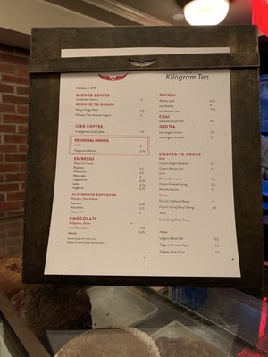 Menu photo 3 Intelligentsia Coffee New York, NY