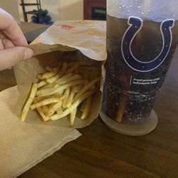 McDonald's - Large fry, large coke