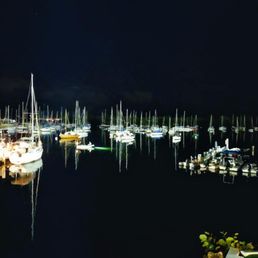 View from the upstairs restaurant.
