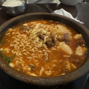 Hodori Restaurant - Mushroom Soon Tofu Soup with Beef - Korean Near Me - Mesa, Arizona Hodori Restaurant - Mushroom Soon Tofu Soup with Beef - Korean Near Me - Mesa, Arizona