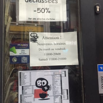BD + Café - En ce moment ! - Bookstores Near Me - Lille, 59