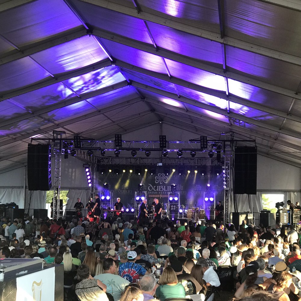 Celtic rock stage Celtic rock stage