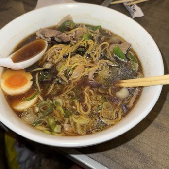Orochon Ramen - Soy sauce ramen with added boiled egg and extra meat. - Ramen Near Me - Los Angeles, California Orochon Ramen - Soy sauce ramen with added boiled egg and extra meat. - Ramen Near Me - Los Angeles, California