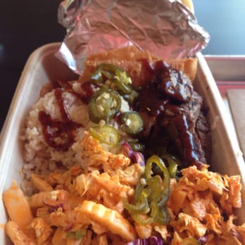 REBOL - My BBQ Steak Bowl with Jasmine rice, slaw and jalapeños - Coffee & Tea Near Me - Cleveland, Ohio