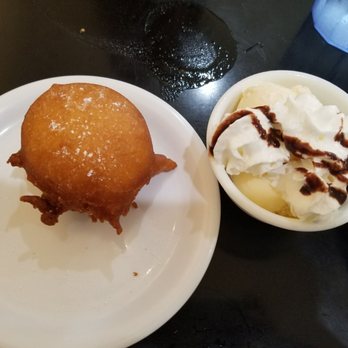 Sushi Spot - Complimentary fried oreo n ice cream. Thank you to the owner - Japanese Near Me - Aiea, Hawaii Sushi Spot - Complimentary fried oreo n ice cream. Thank you to the owner - Japanese Near Me - Aiea, Hawaii