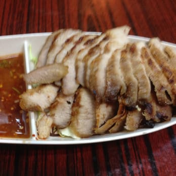旺泰泰國菜 - Grilled Pork Cheeks - Thai Near Me - Hong Kong, HK