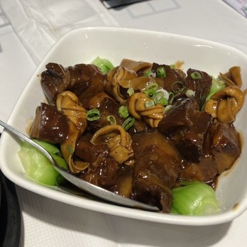 Shanghai Fresh - Braised pork belly w tofu skin knots - Shanghainese Near Me - Cambridge, Massachusetts