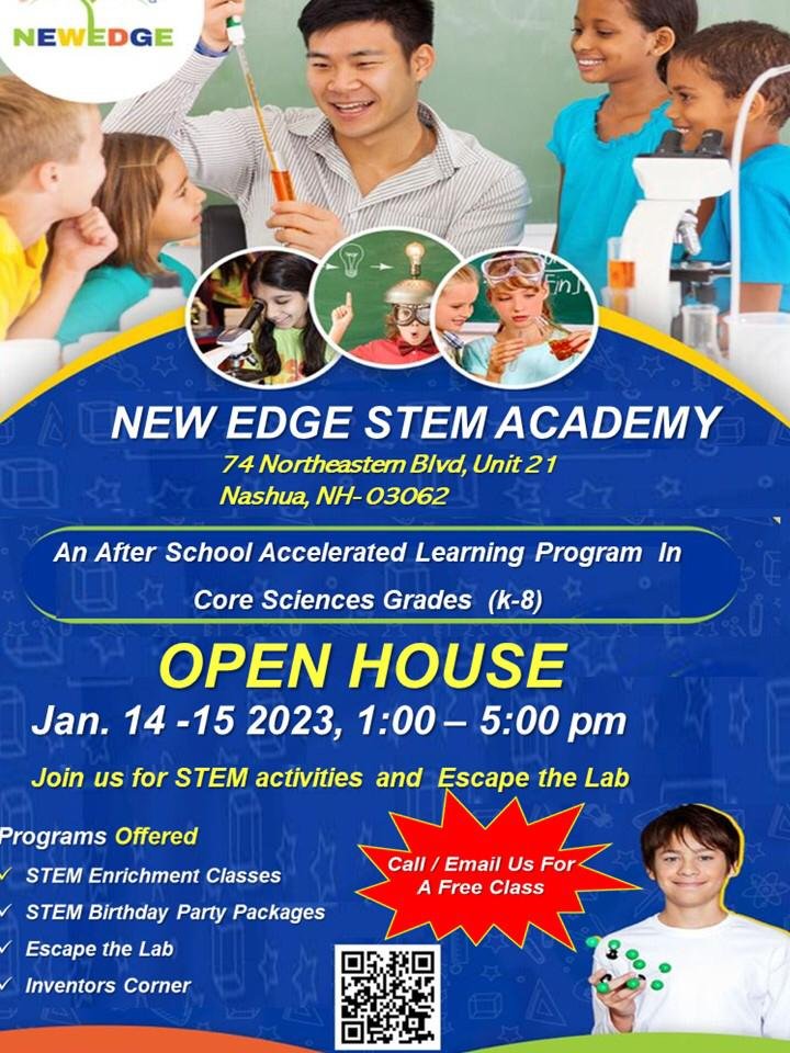 New Edge Stem Academy - reading tutor in Nashua, NH