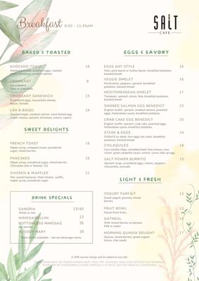 Menu photo 6 Salt Cafe Miami Beach Miami Beach, FL Menu photo 6 Salt Cafe Miami Beach Miami Beach, FL