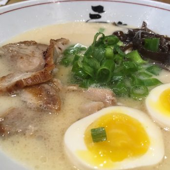 Sansotei Ramen - Tonkotsu close up view - Ramen Near Me - Toronto, Ontario Sansotei Ramen - Tonkotsu close up view - Ramen Near Me - Toronto, Ontario