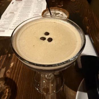 Hearsay on the Strand - Espresso Martini - American Near Me - Galveston, Texas Hearsay on the Strand - Espresso Martini - American Near Me - Galveston, Texas