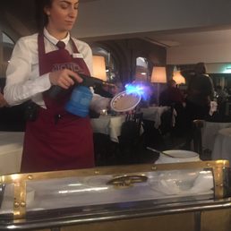Carmalized tableside