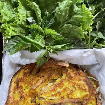 Seattle Lotus Vegetarian Restaurant - weekend special only-vietnamese crepe - Vegetarian Near Me - Seattle, Washington