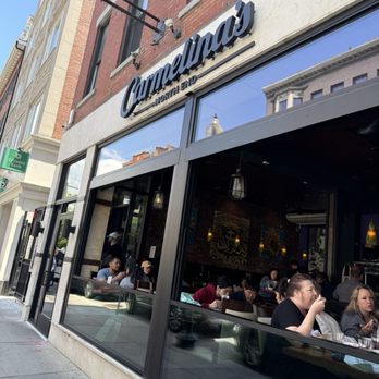 Carmelina's - Front of restaurant - Italian Near Me - Boston, Massachusetts Carmelina's - Front of restaurant - Italian Near Me - Boston, Massachusetts