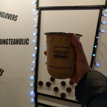 Ding Tea - Hokkaido black milk tea (caramel) - Coffee & Tea Near Me - San Diego, California