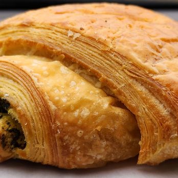 ZARY BAKERY - Spinach & chevre croissant (11/1/23) - Bakeries Near Me - Seattle, Washington ZARY BAKERY - Spinach & chevre croissant (11/1/23) - Bakeries Near Me - Seattle, Washington