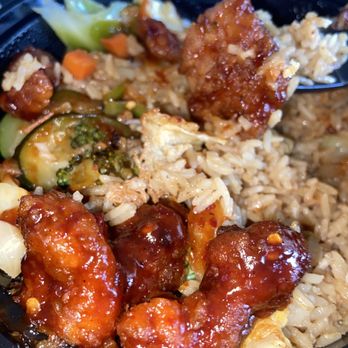 Teriyaki Madness - The new reddish "orange spicy chicken" not very good compared to original - Japanese Near Me - Omaha, Nebraska Teriyaki Madness - The new reddish "orange spicy chicken" not very good compared to original - Japanese Near Me - Omaha, Nebraska