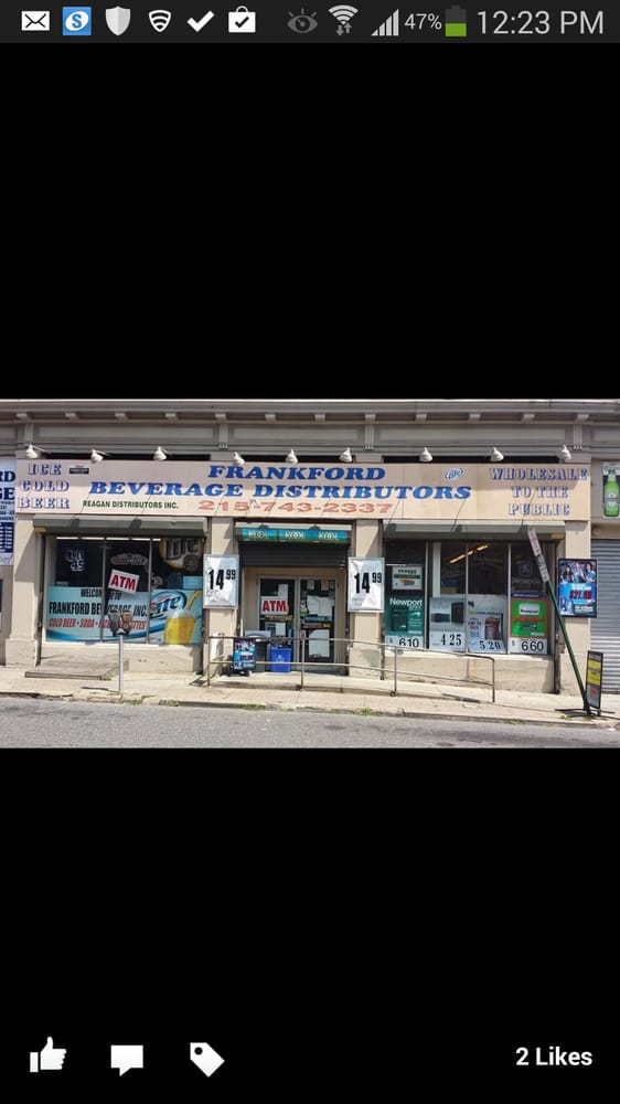 FRANKFORD BEVERAGE DISTRIBUTOR Updated October 2024 465561 Paul St