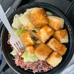 Kings Bento - Fried Tofu Rice Bowl