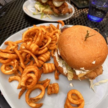 Arbor - Fish sandwich and curly fries - Burgers Near Me - San Francisco, California
