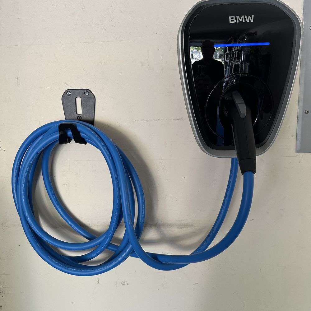 Jacobs Ladder Electrical - BMW EV Level 2 home charger - Electricians Near Me - Austin, Texas Jacobs Ladder Electrical - BMW EV Level 2 home charger - Electricians Near Me - Austin, Texas