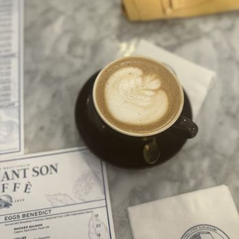 Immigrant Son Caffe - Cappuccino - New American Near Me - Ventura, California