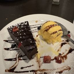 Flourless chocolate torte